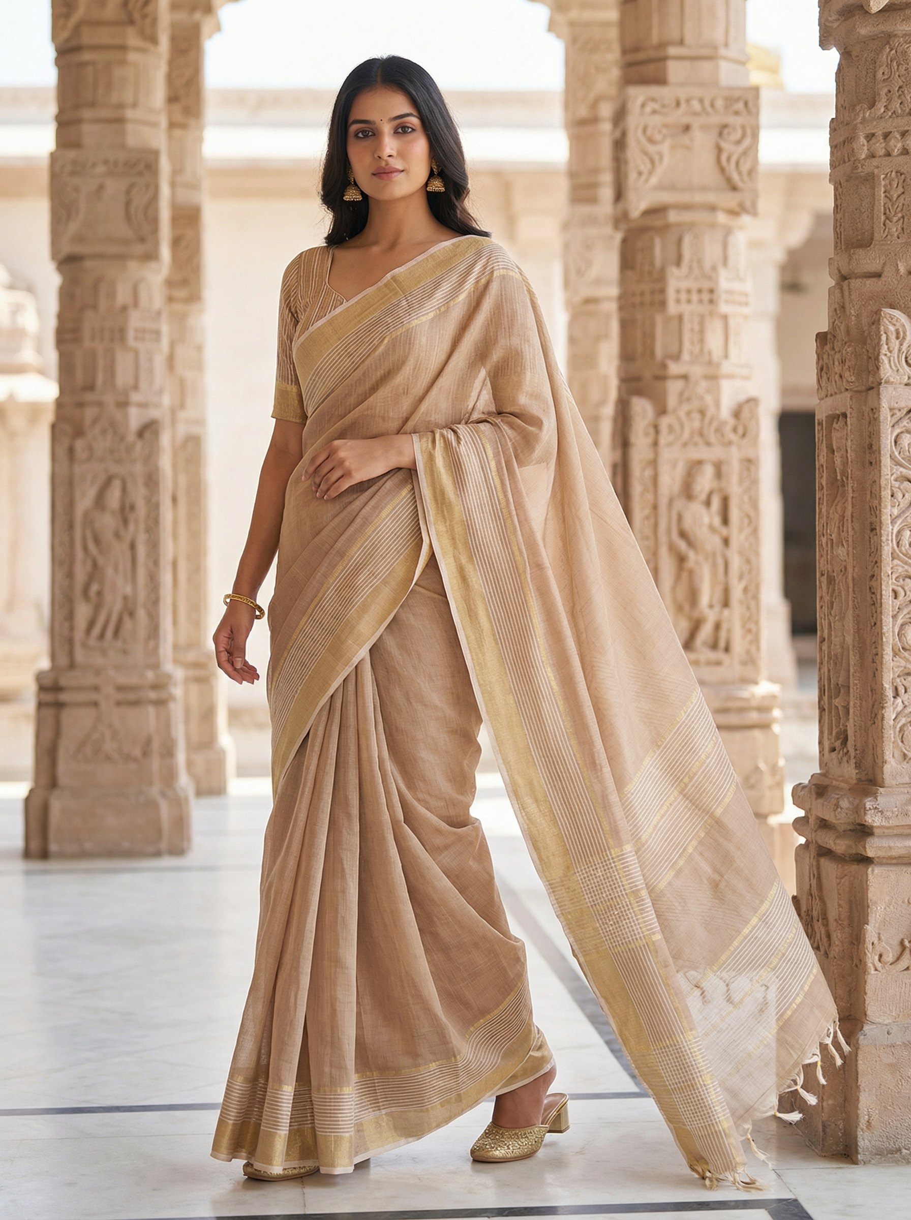 Pure Cotton Saree