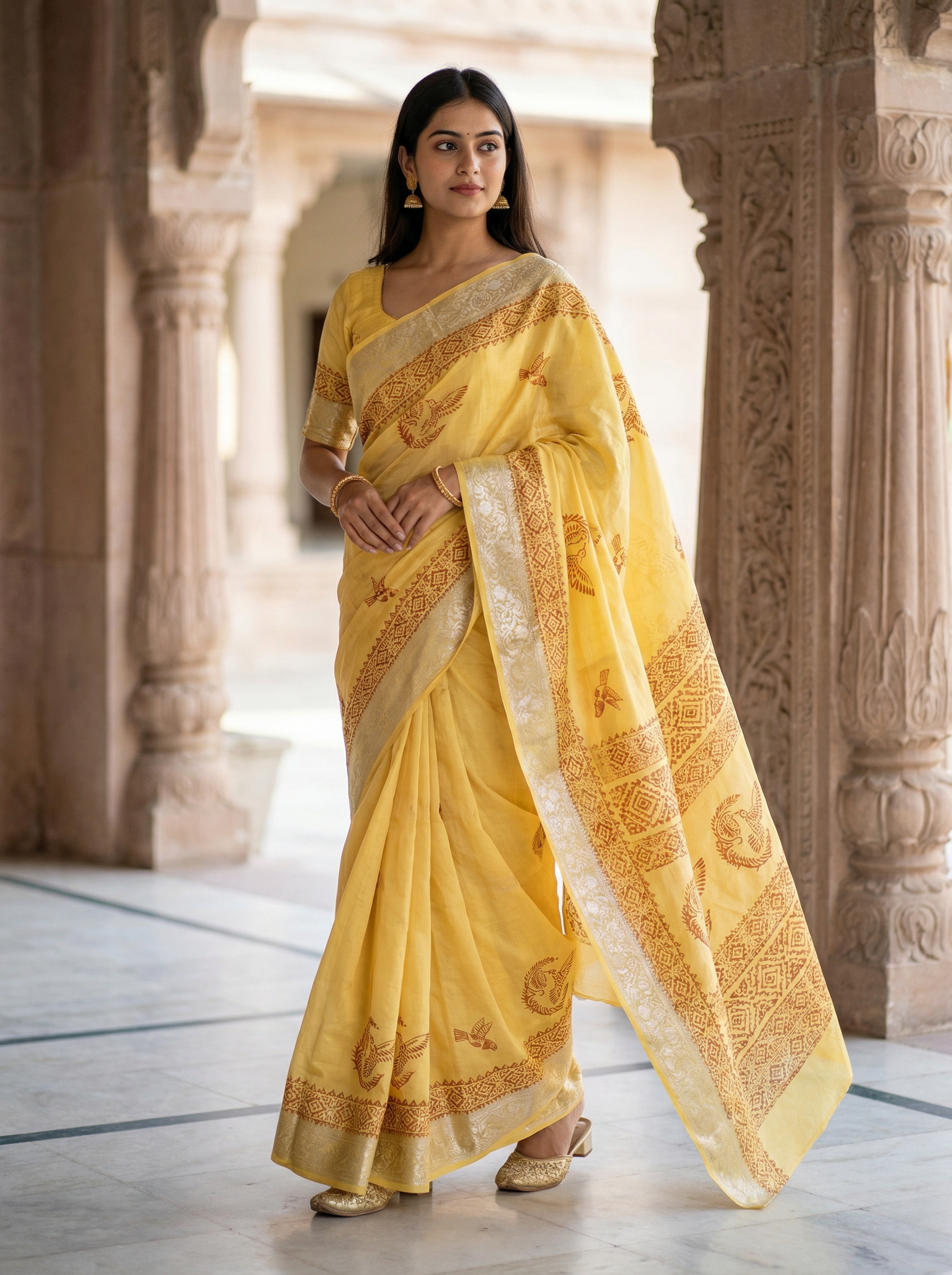 Pure Soft Cotton Saree