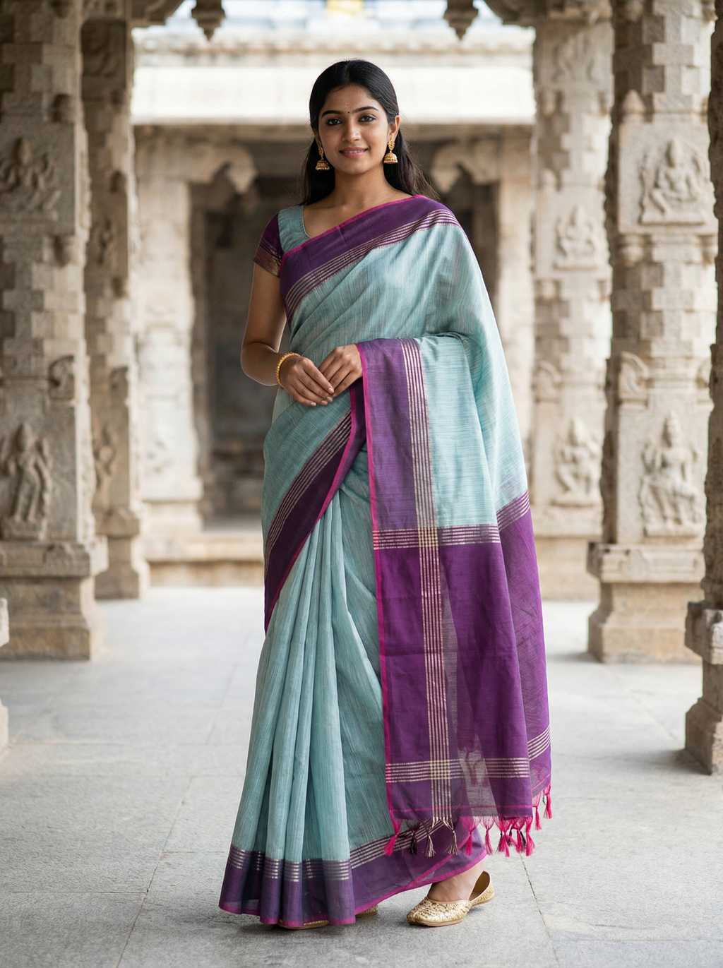 Pure Cotton Saree