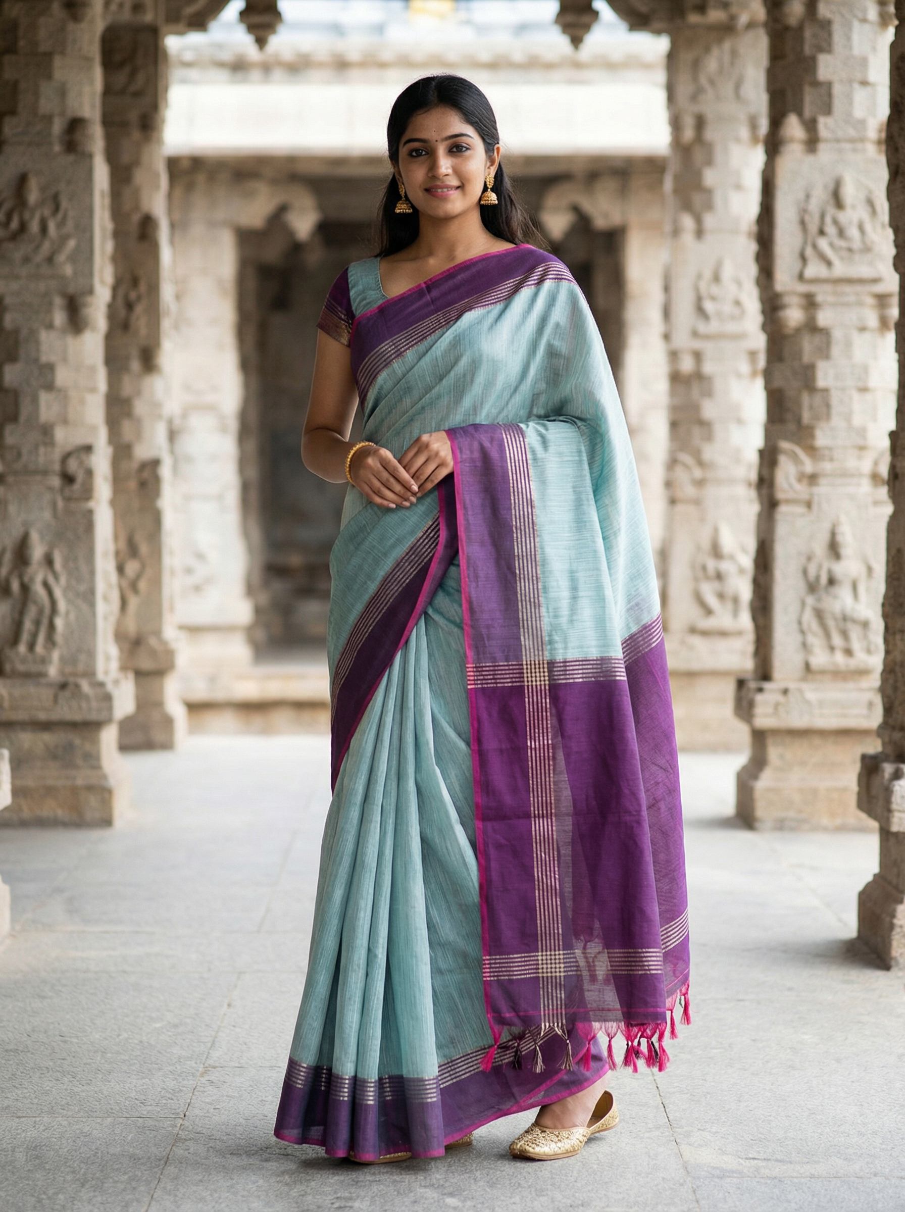 Pure Cotton Saree