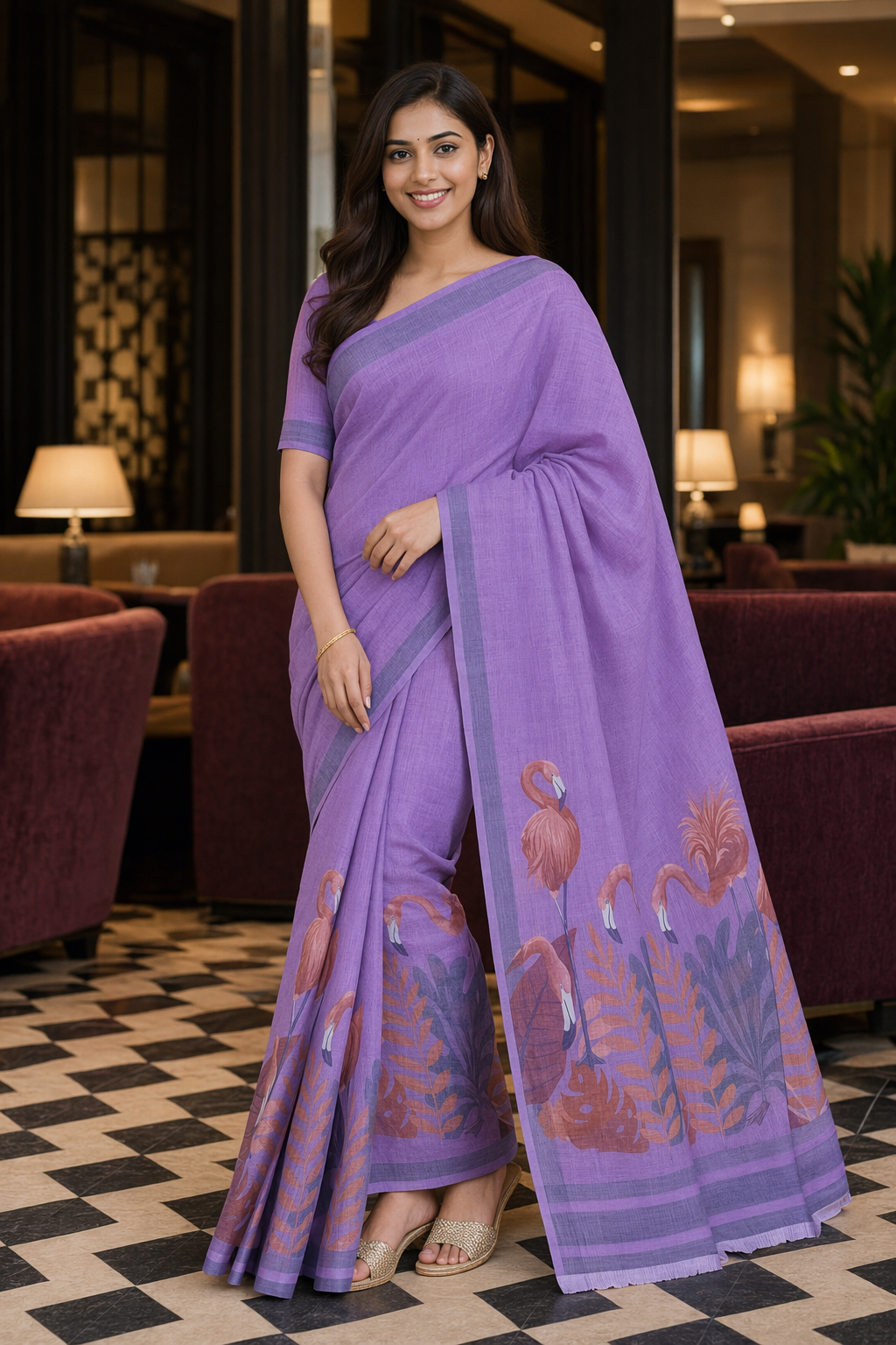 Cotton Saree for Office Wear