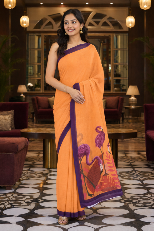 Cotton Saree for Office Wear