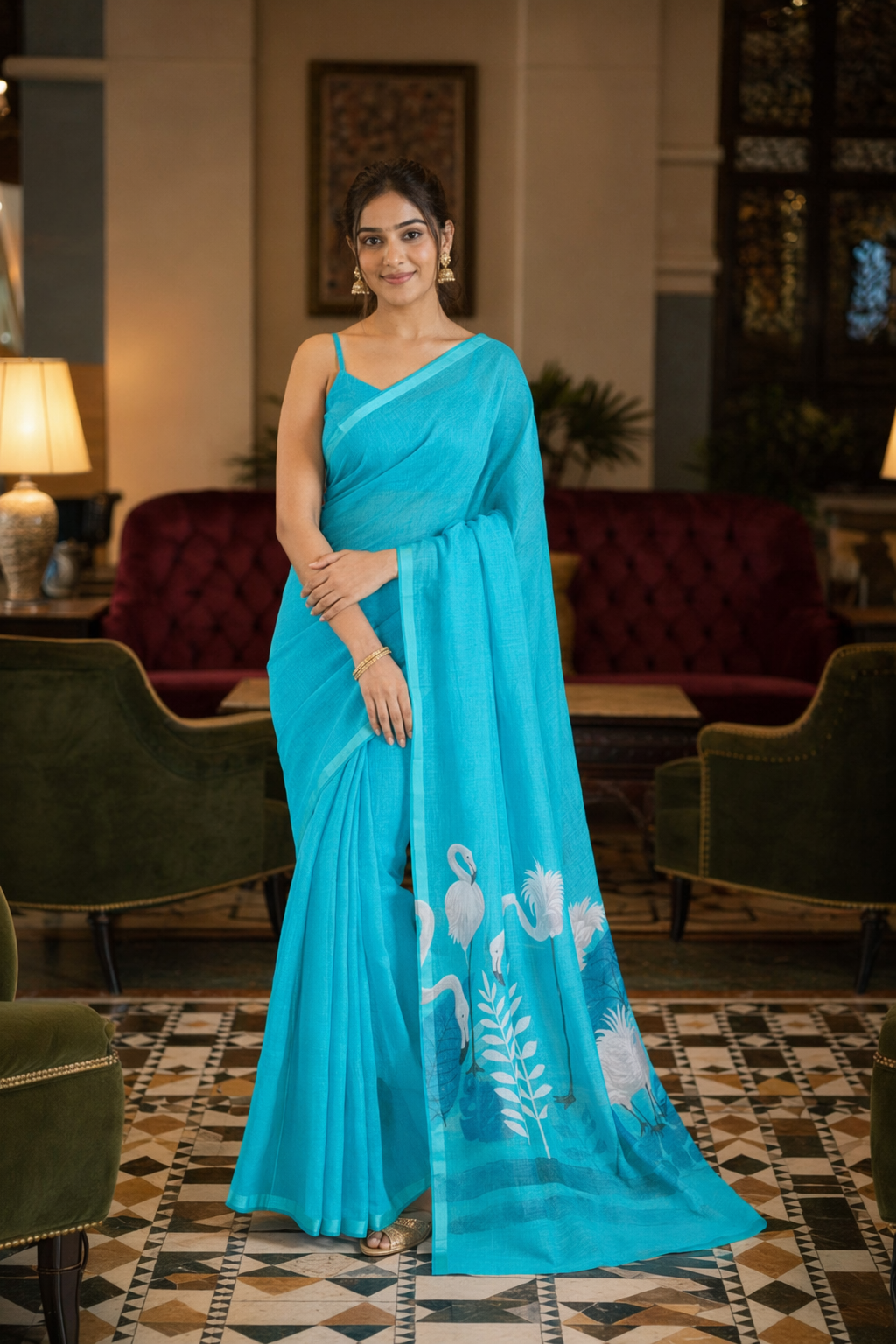 Cotton Saree for Office Wear