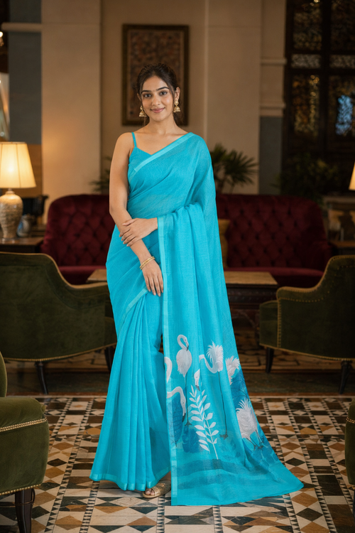 Cotton Saree for Office Wear